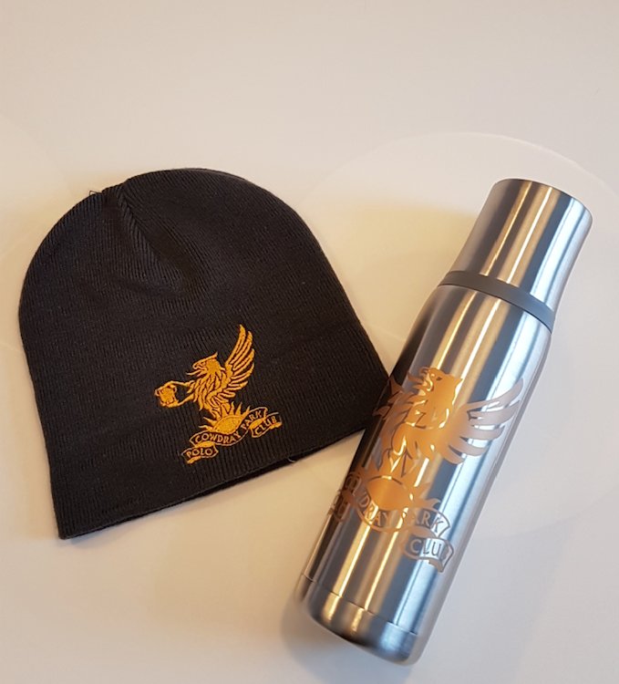 We're giving away a Cowdray Park Polo Club beanie hat and flask to keep you cosy. RT &amp; follow to enter! Winner 28/03. #Competition #Win