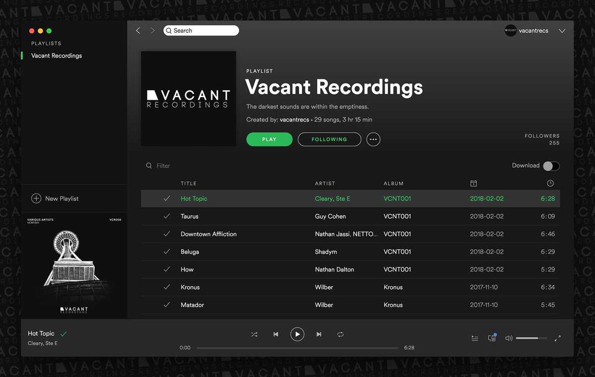 Follow us on Spotify and stream all of our latest releases in full! 🔥

Listen to our official playlist: spoti.fi/2kSNZi1