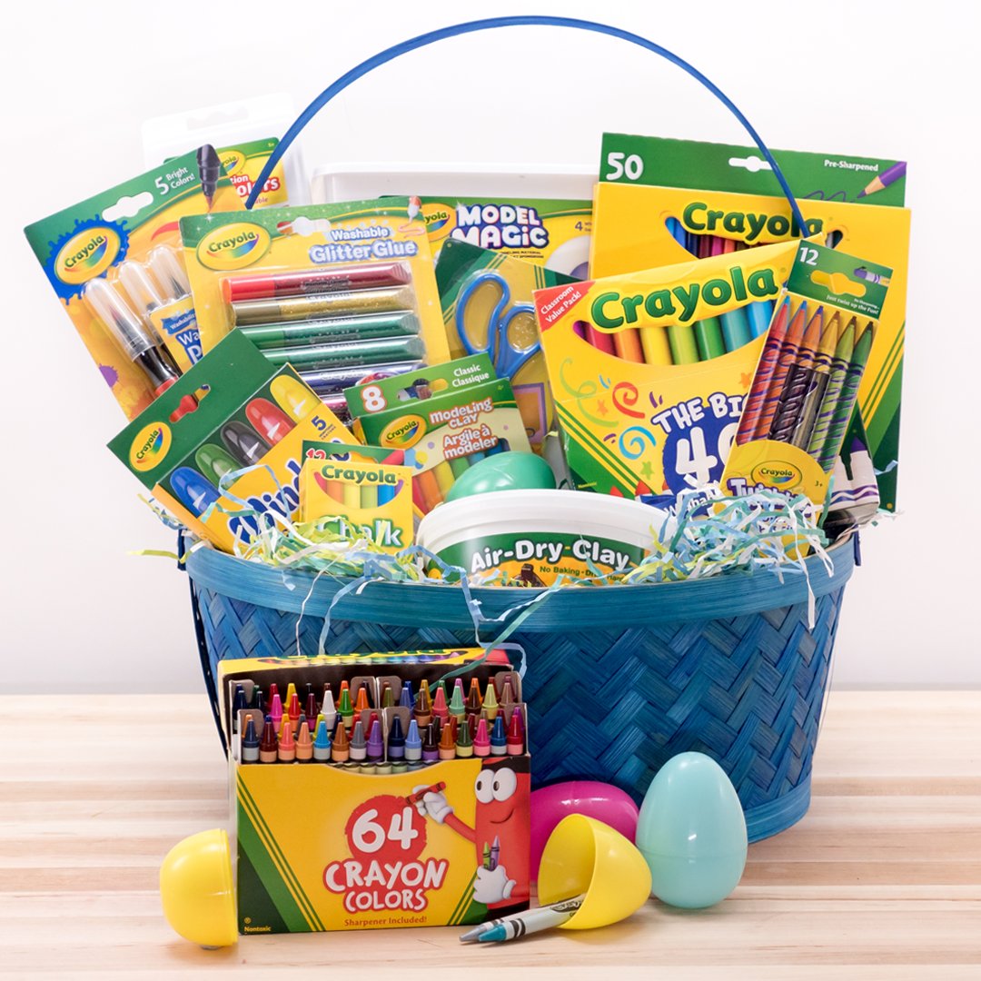 crayola gift baskets
