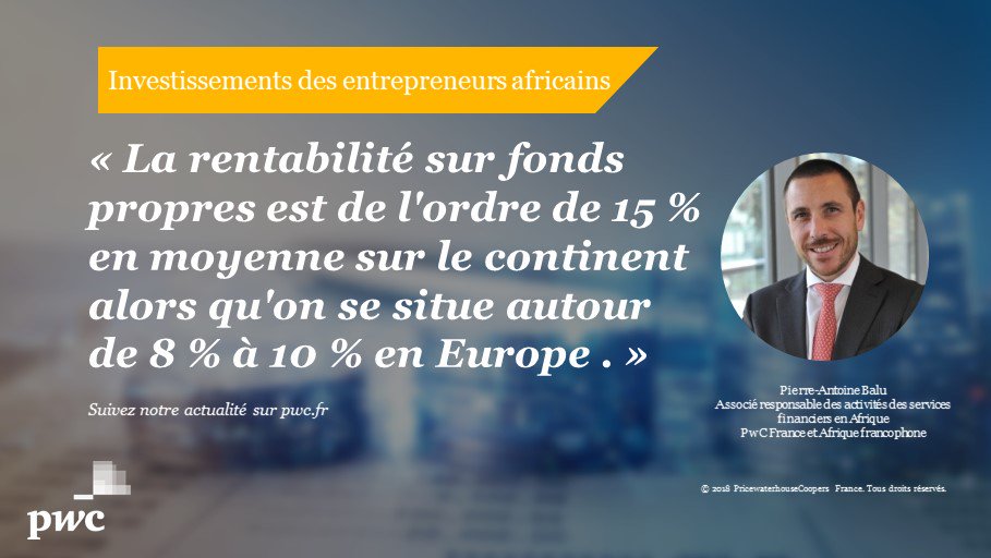 « Le secteur bancaire africain attire par la forte rentabilité qu'il continue de dégager. » #banque #Afrique #entrepreneuriat  > bit.ly/2FZcmlU
<a href="/pabalu14/">Pierre-Antoine Balu</a> <a href="/jeune_afrique/">Jeune Afrique</a>