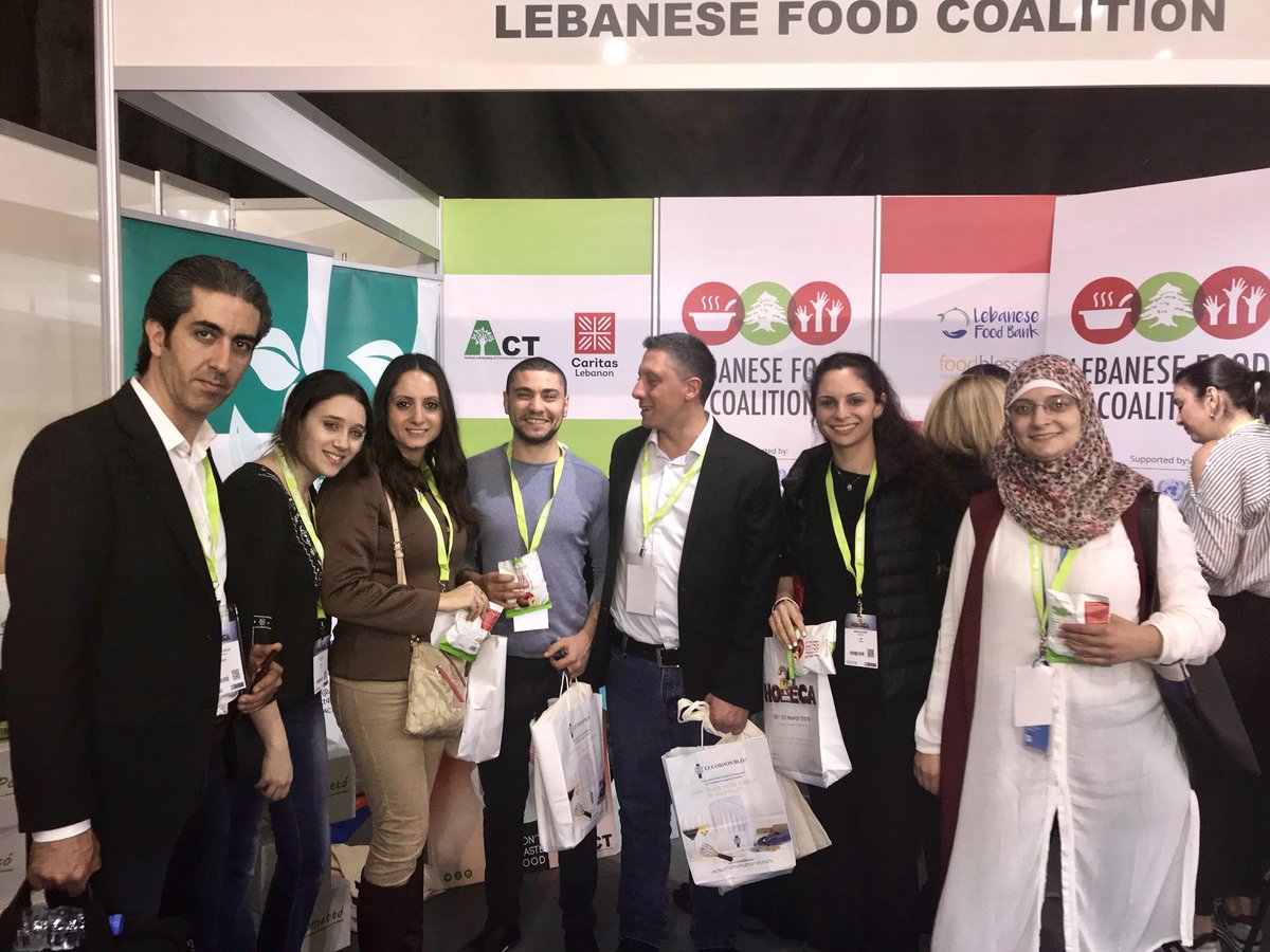 Lebanese Food Coalition @HorecaLebanon @wfp #Lebanon Supply Chain team #ZeroHunger