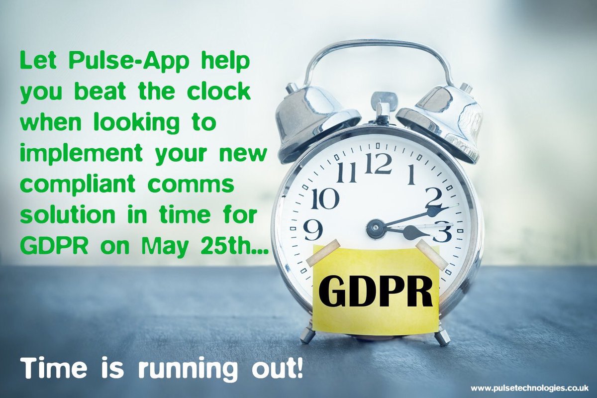 PulseApp4School's tweet photo. There are a few key points of clarity schools need to consider re GDPR and communication:
1. Where is the data held.
2. How the data is monitored.
3. How the data is sent - have you ensured ‘end-to-end encryption’?
4. Who can see the data.
5. Can you show a response to sent data? https://t.co/qDOyPGhZVk