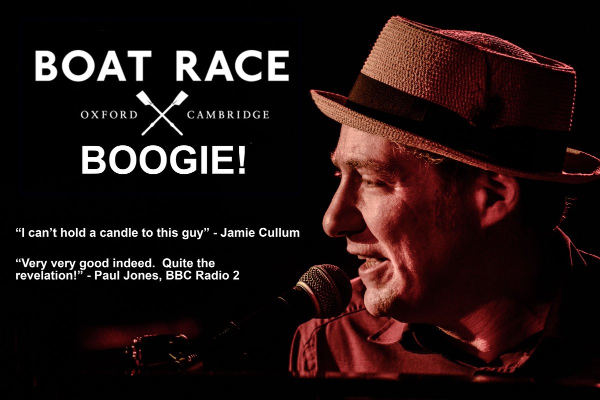 See you Saturday night for the @theboatraces storming piano boogie and blues show <a href="/bullsheadsw13/">The Bull's Head SW13</a> .   <a href="/LiveMusictoGo/">Live Music to Go</a> <a href="/BullsHeadLive/">The Bulls Head</a> <a href="/BluesinBritain/">Bluesin Britain</a>  Tickets  tinyurl.com/y7vgzp2k