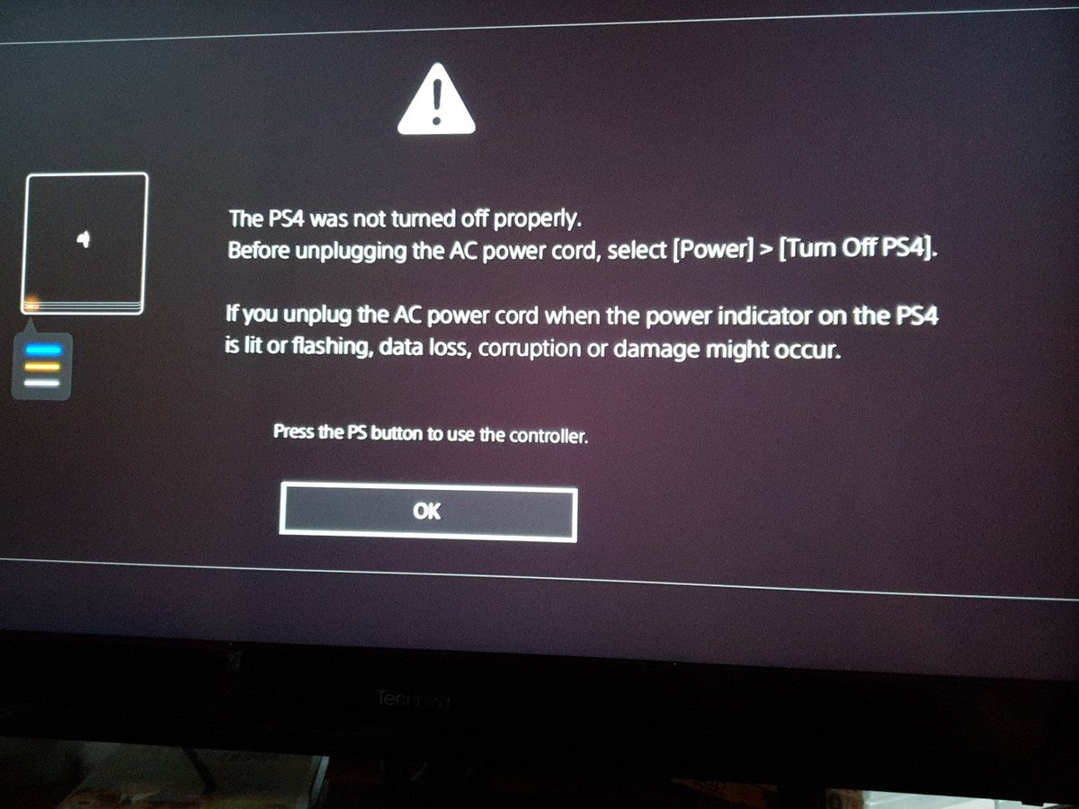 ps4 not ing update ps4 not ing update