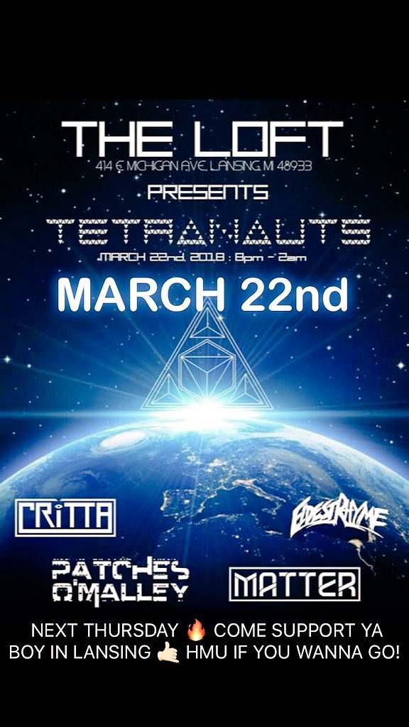 MittenMusicMI's tweet photo. It's going down tomorrow, celebrate the coming of a heavy spring with us! https://t.co/j8oK4J7wpT