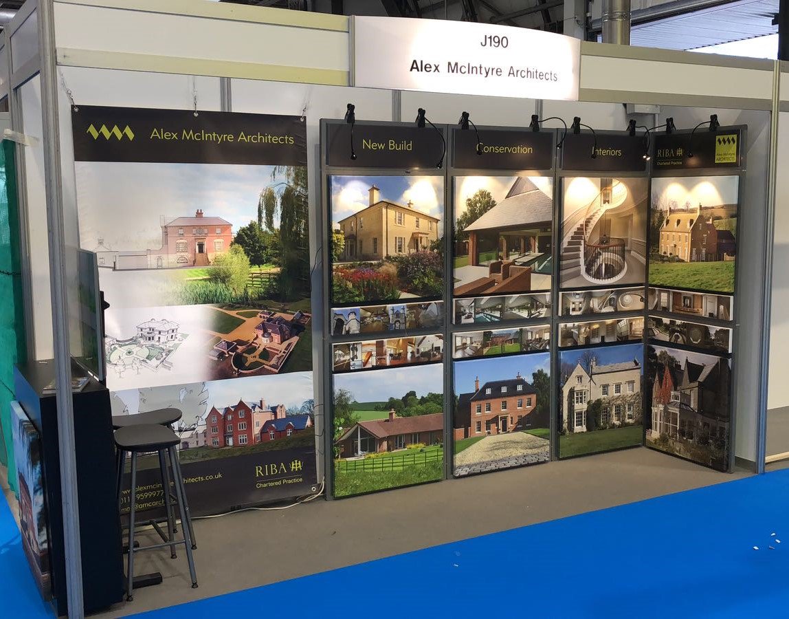 All ready for the Homebuilding &amp; Renovating Show 2018 at the NEC make sure you come &amp; see us on stand J190 #HBRshow18 #NEC

alexmcintyrearchitects.co.uk