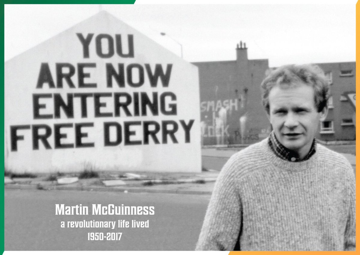 Hard to believe a year has passed. Missed gach lá #martinmcguinness