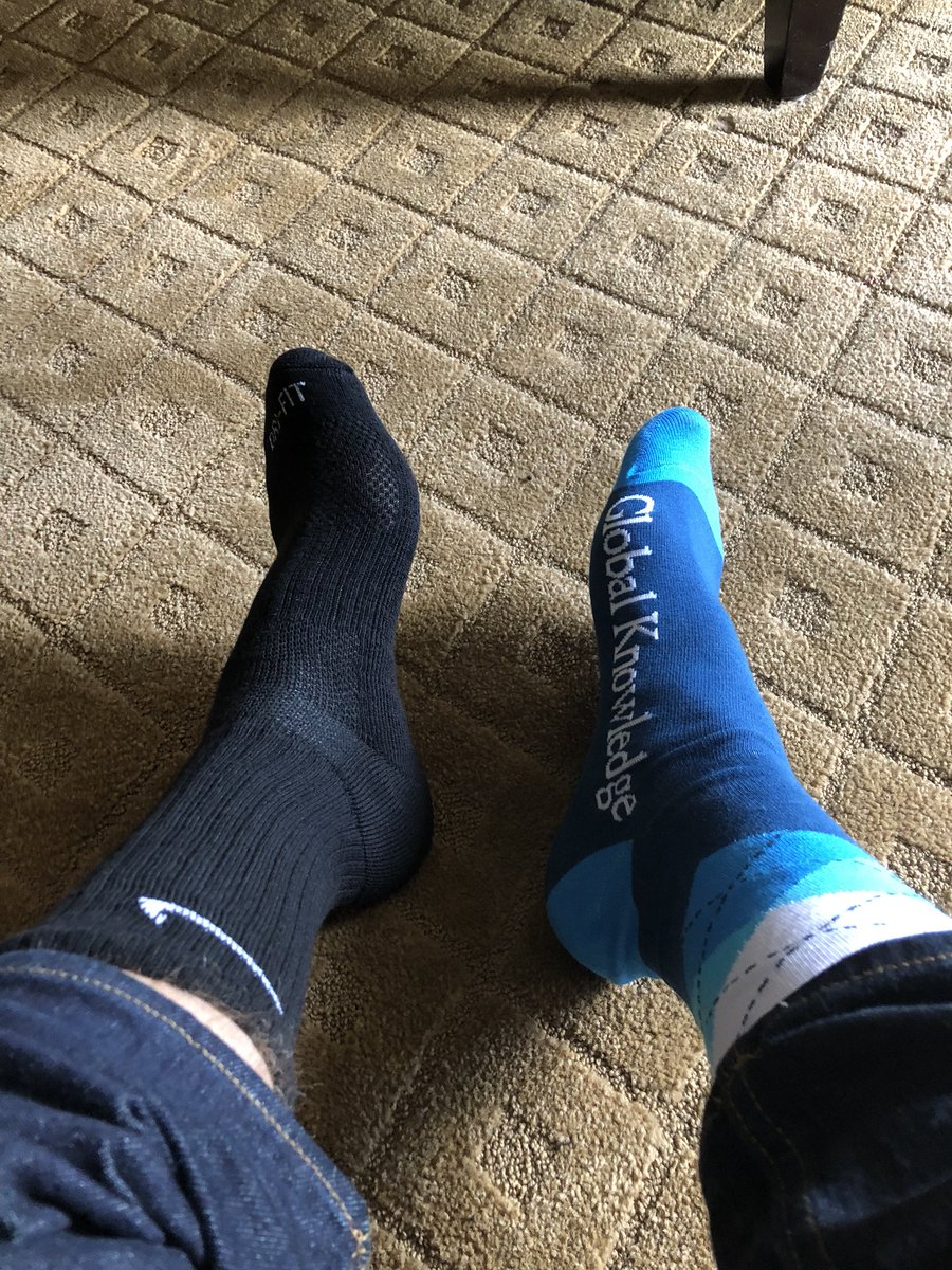 aginsburg's tweet photo. #worlddownsyndromeday2018 #crazysocks #think2017 @GlobalKnowledge @Nike @BuzzingYa @KudosBadges @adambrownaus @JayAgl https://t.co/rrGEiySFEV