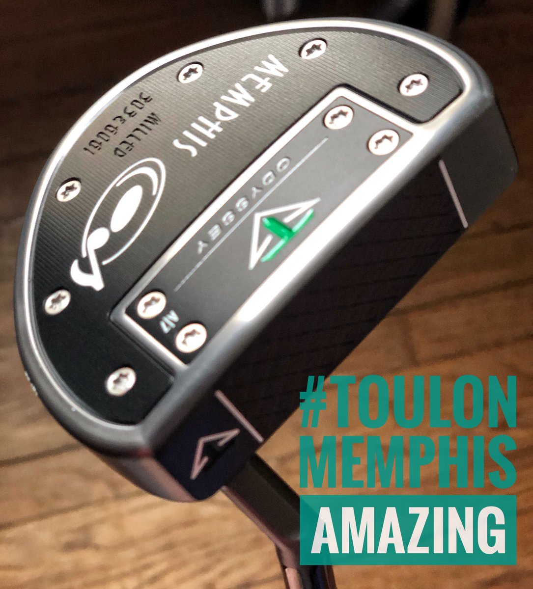 eharbilas's tweet photo. @toulondesign @odysseygolf creating another masterpiece. Thank you!! https://t.co/cT0gkpDNrt