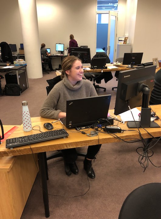 UWaterloo's tweet image. “This co-op term has been one of the highlights of my entire co-op experience." 

Today, we’re excited to present Hannah Dubber, third-year (SERS) student currently completing her co-op term as Program Coordinator with @RegionWaterloo.  ow.ly/umyj30j4OHl #CoopWeek #WILWeek