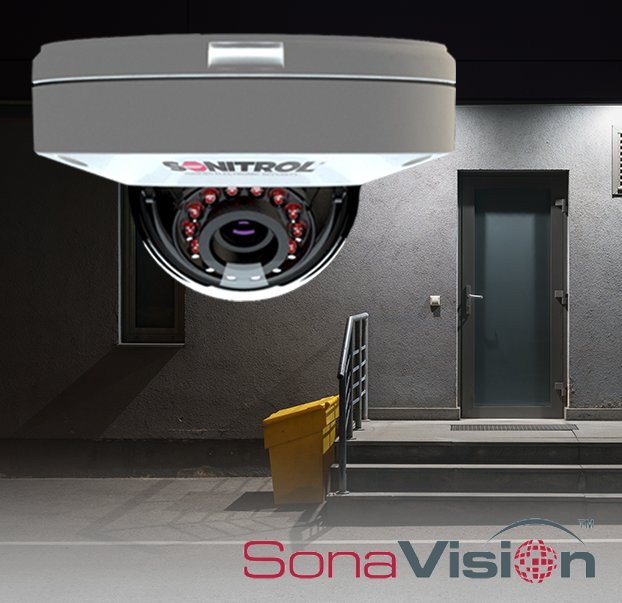 Using cameras installed at your facility, SonaVision gives you more control than ever. Monitoring stations that once were blind to what was happening can now see—before, during and after the alarm triggers—thanks to SonaVision's video clips.