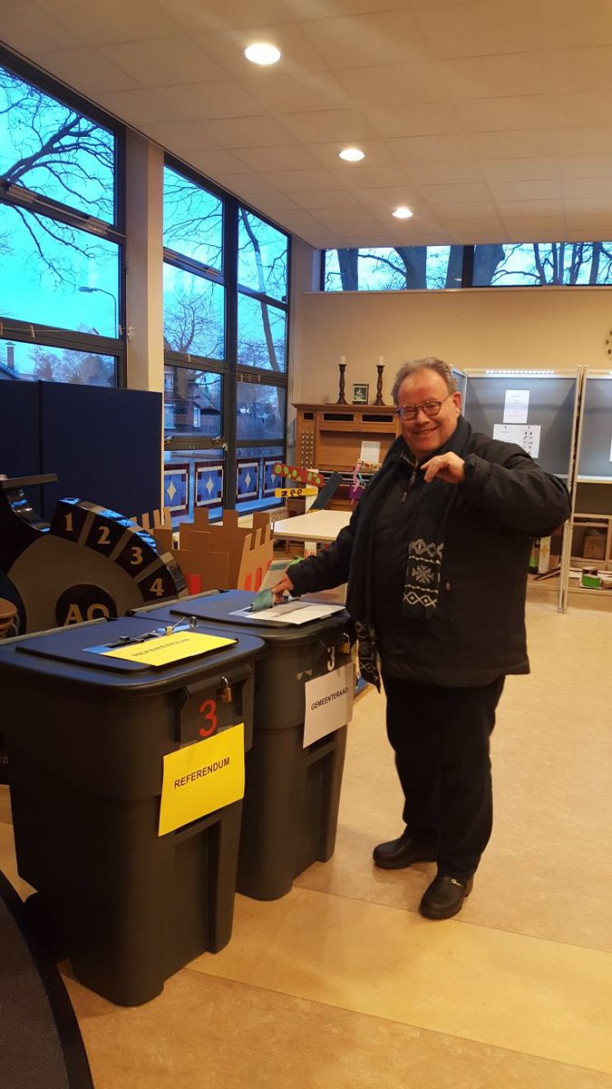 Ik heb gestemd. Hoop op zegen.