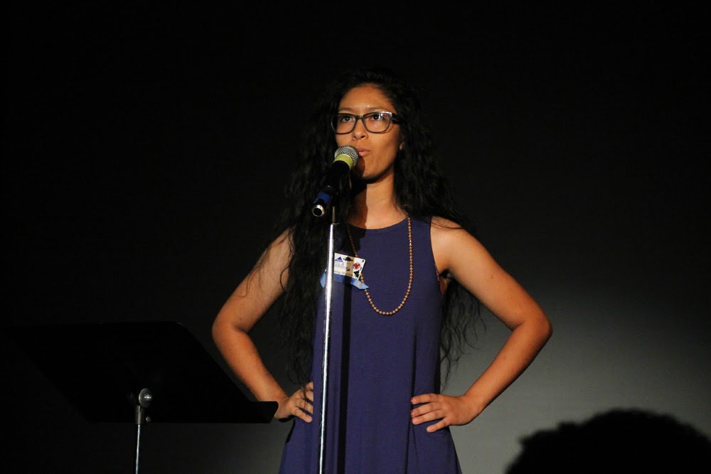 "Do not try to tell me that I am not capable of changing the world because you are living in the world that I am changing."- Ximena Martinez #WorldPoetryDay (Photo from #RYLA26 - 2016)