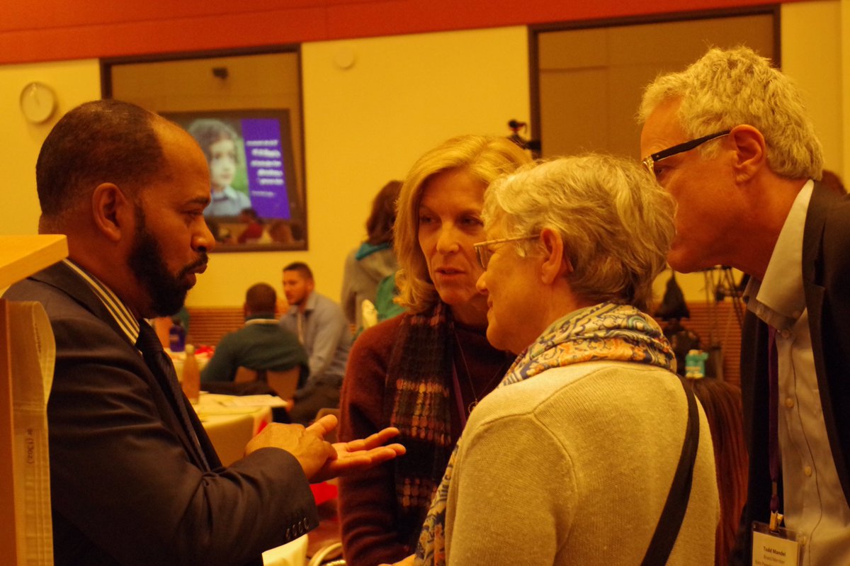 EchoTrainingOrg's tweet image. Dr. Kenneth Hardy made to the conference this year despite the heavy snow delaying flights on the east coast! #echoconf2018