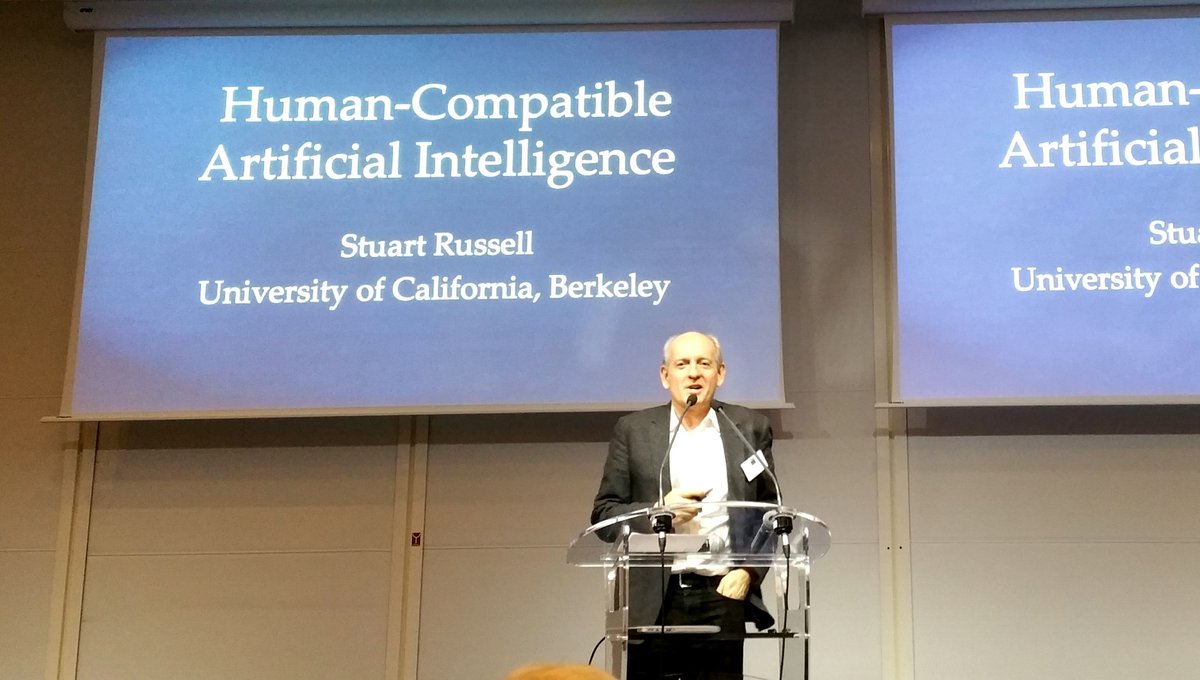 Innovate4ever's tweet image. Coup d&apos;envoi de la 10ème édition du #datadrivenparis avec l&apos;intervention de l&apos;excellent Stuart Russel de l&apos;Université de Californie,  #Berkeley @serenacap @FirstMarkCap @UCBerkeley #AI #IntelligenceArtificielle
