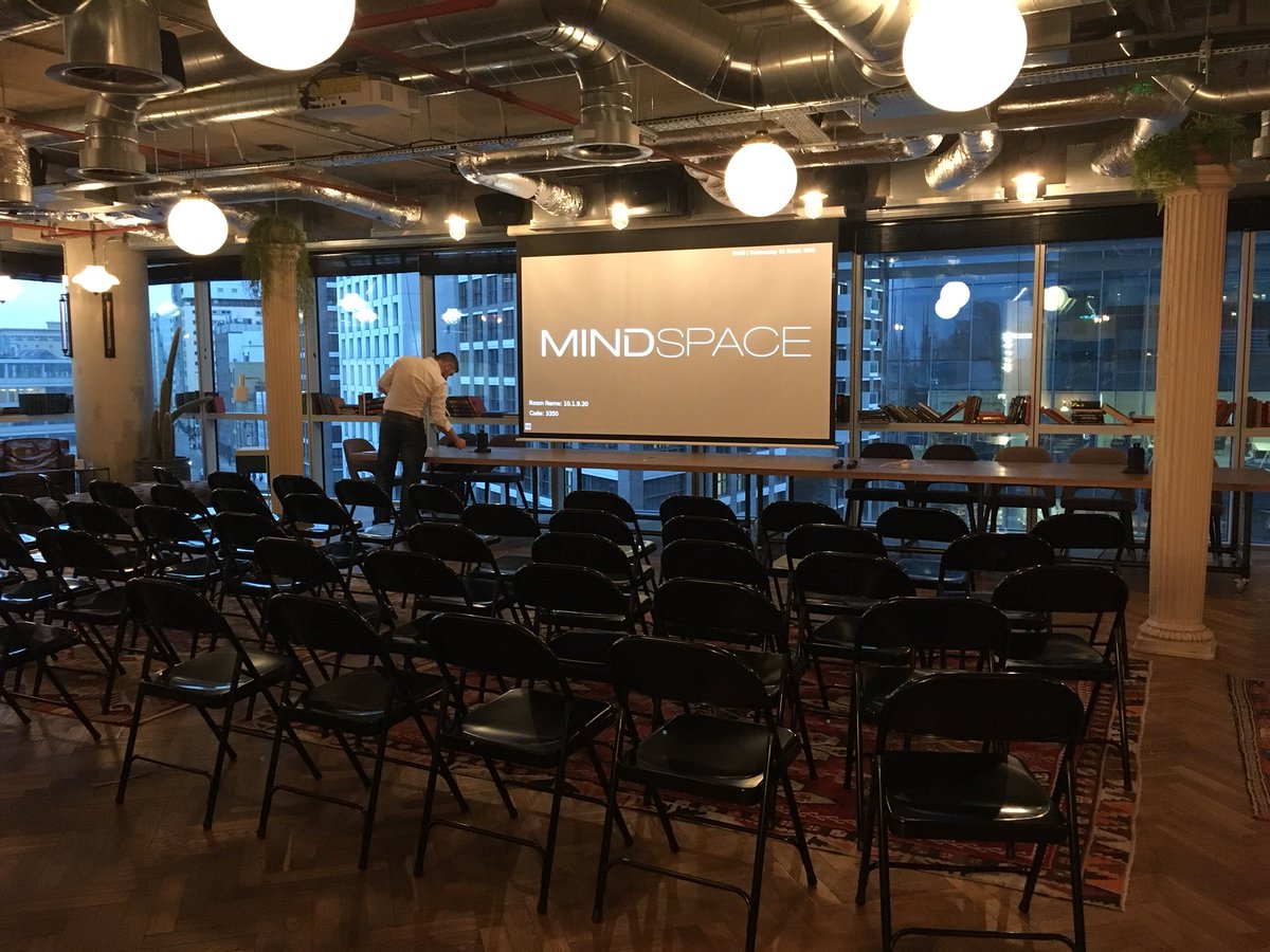LondonCyberTech's tweet image. We’re all set up: MC @TheTechRunner is here, the beers are chilled and ready to go! #Meetup #LondonCyberTech @MindspaceME