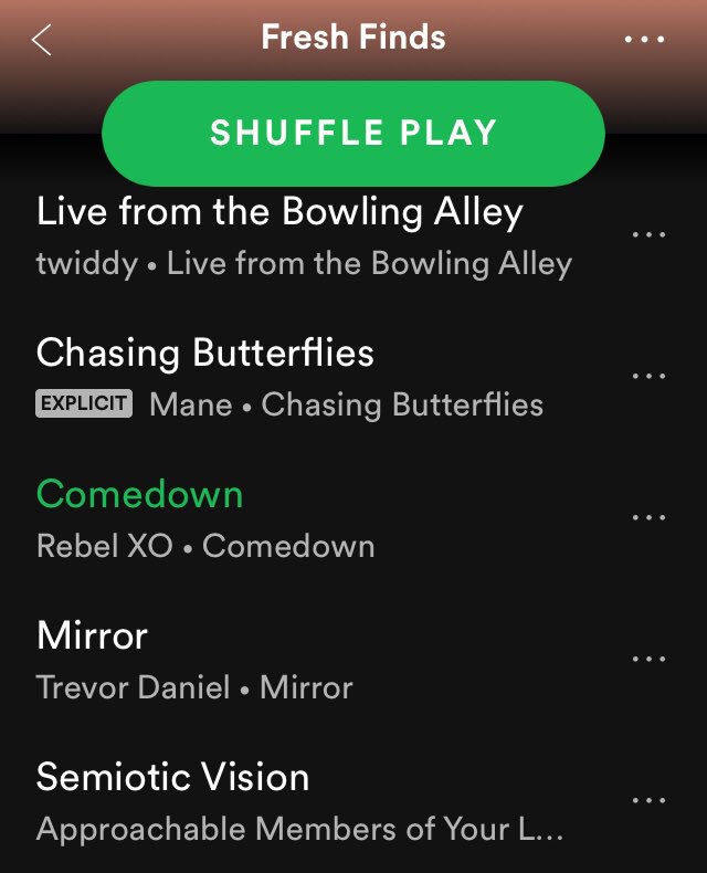 straightupworld's tweet photo. Holyyy shhtttt, @OfficialRebelXO’s debut single just made it in the Fresh Finds playlist! 🙌🏽👏🏽😭 thank you for supporting @spotify @spotifyartists 

https://t.co/6WTNh261Fs https://t.co/ZT05QtLRaH