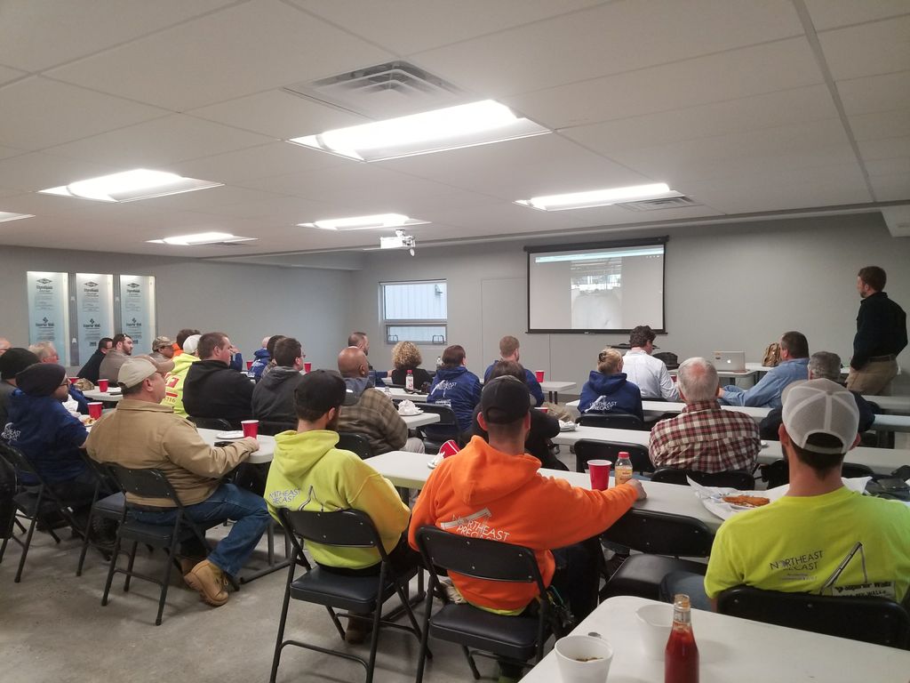 Today we are in the Northeast Precast Training Center learning about the precast operations and products of a recent visit to #Fapresa in Mexico City.