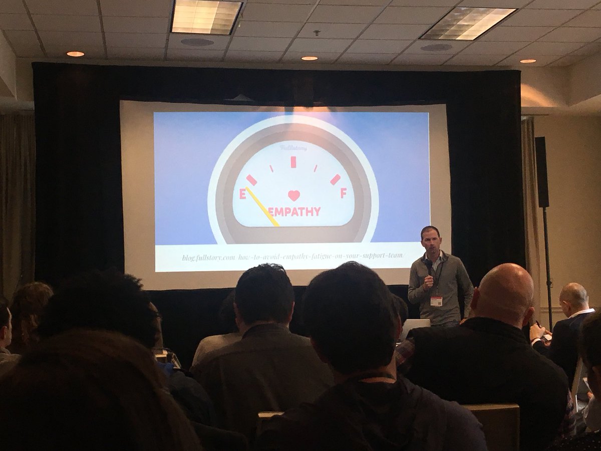 pendomoniumconf's tweet photo. Did you know: Our sponsor, @fullstory gives every team member in their company a weekly opportunity to get on the front lines of customer support? This helps them keep everyone a part of the empathy cycle and understand user pain points. #loveit #Pendomonium2018 https://t.co/y8JFibJ9gZ