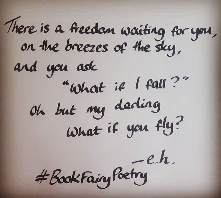 #BookFairyPoetry #worldpoetryday (excuse the handwriting... first time with calligraphy pen)