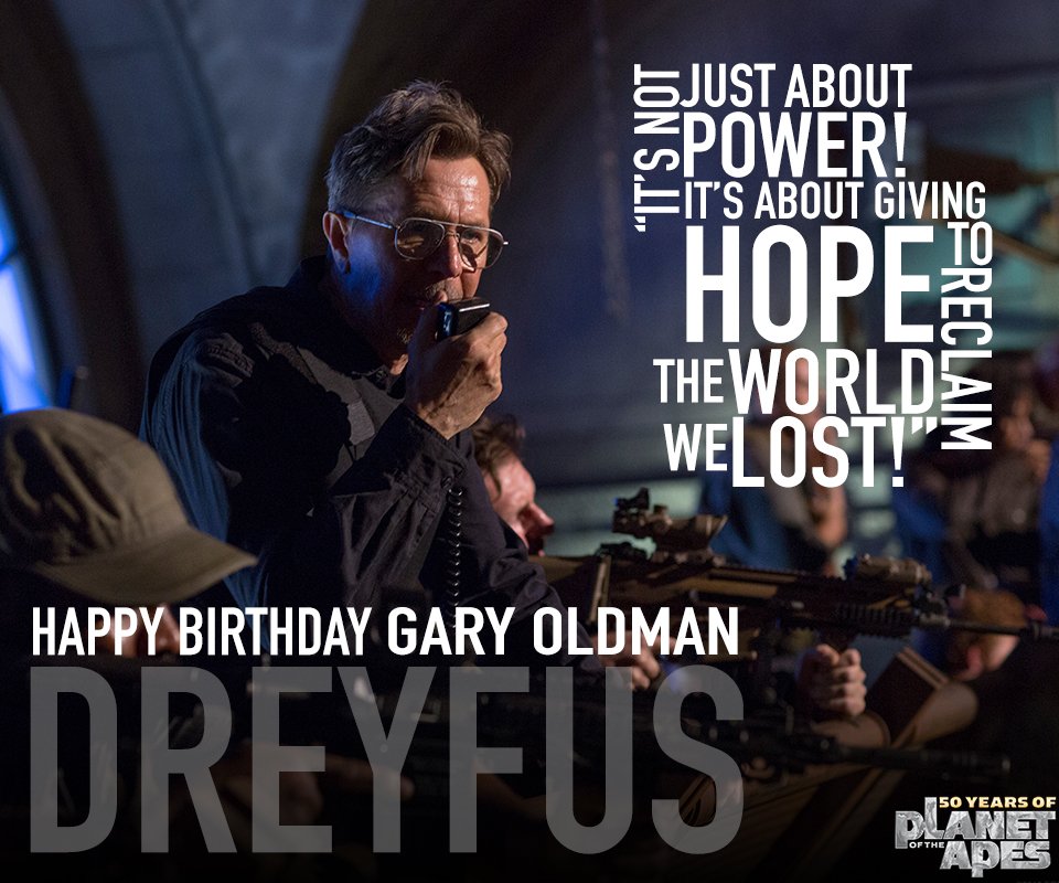 To the leader and protector. Happy birthday, Gary Oldman! 