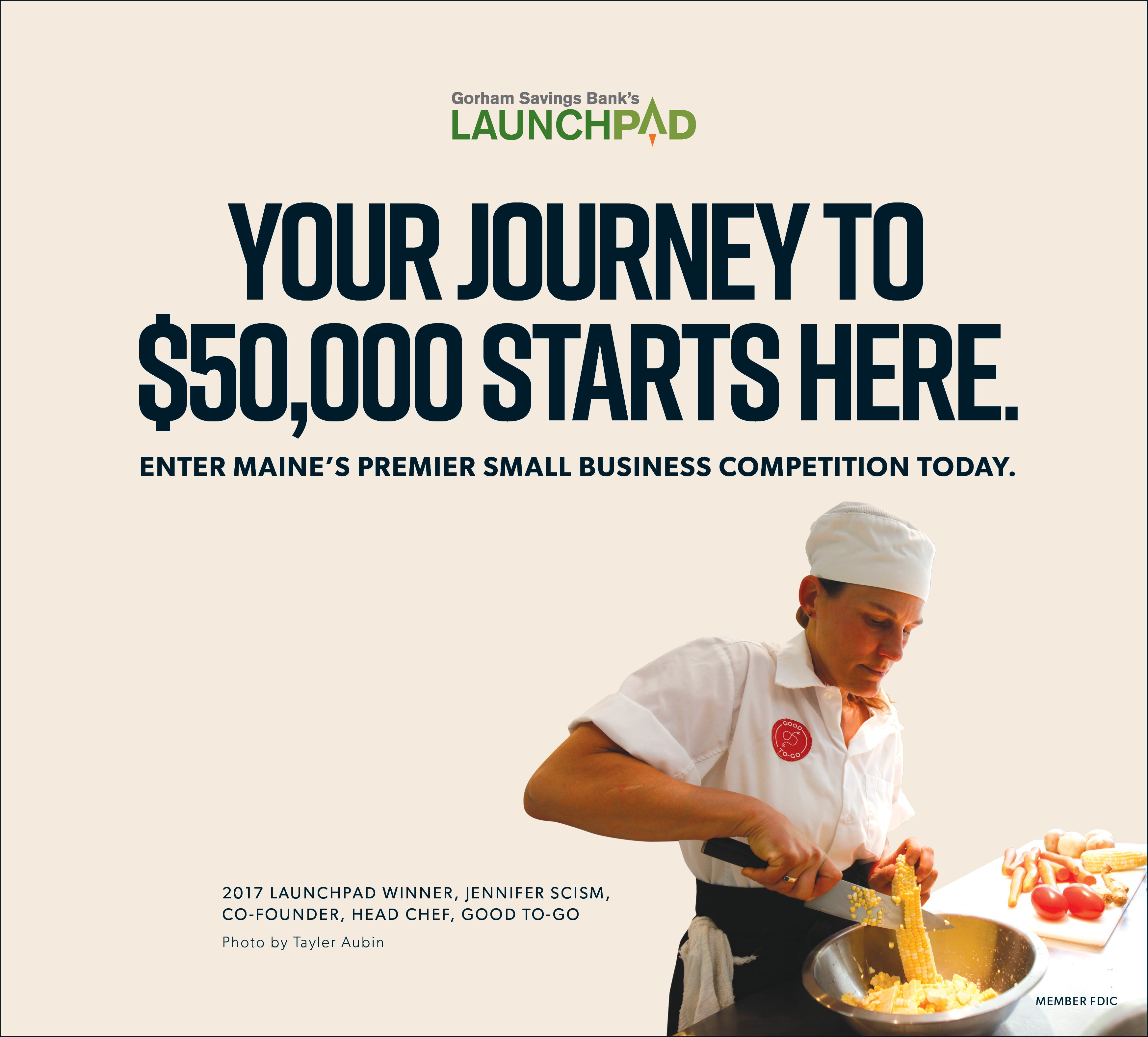 Gorham Savings Bank's LaunchPad  Maine Small Business Competition