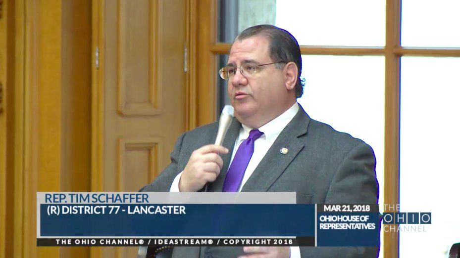 Rep. <a href="/TimSchaffer/">Tim Schaffer</a> encourages his colleagues to approve the permanent back-to-school #SalesTaxHoliday. He says Ohio families, and our economy, greatly benefitted from the previous tax holidays