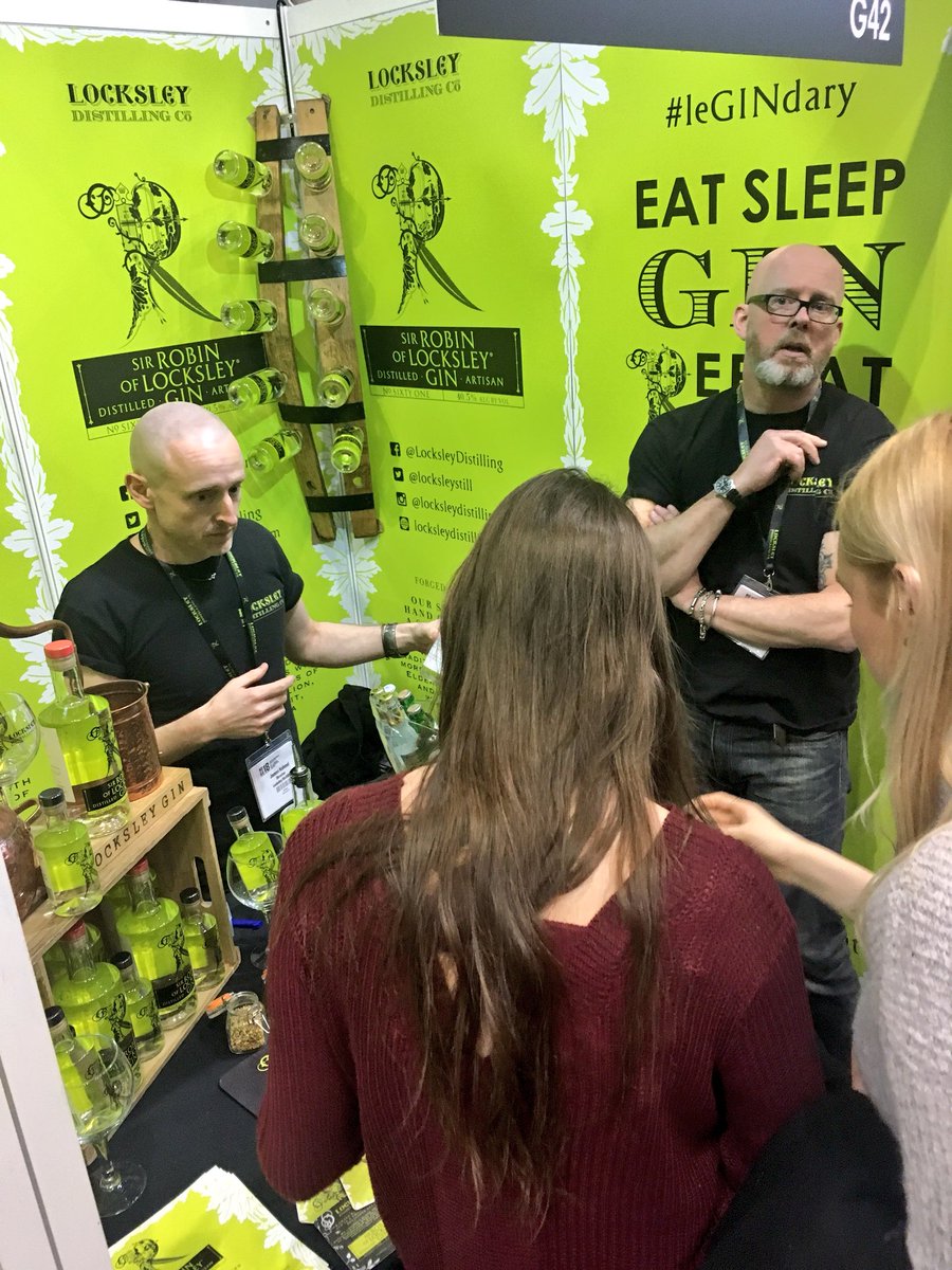 Tried 5 times to say hello to John &amp; James today @NRBManchester but couldn’t fight through the crowd around their stand! 
.
.
#busybusy #favouritegin #ManchesterCity #tradeshow #ginsamples #HappyDay