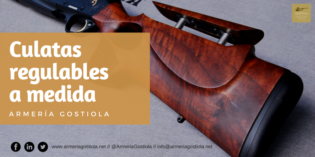 🛠️ REPARACIONES | ¿Buscas cambiar tu culata fija por una regulable? En Armería Gostiola te la podemos reconvertir gracias a nuestro taller de reparaciones. ¡Contacta con nosotros si quieres saber más!

ℹ️ armeriagostiola.net/armeriagostiol…