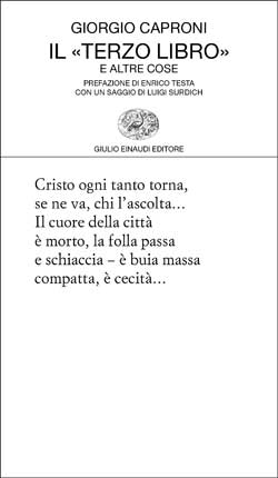 #giornatamondialedellapoesia
#GiorgioCaproni
Il 'terzo libro'
#my1968