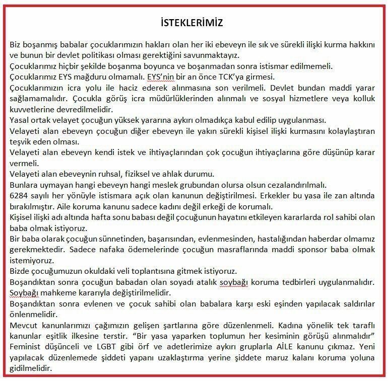Velayet's tweet photo. @TBMMGenelKurulu @TBMMresmi @TBMMinshakkom @TBMMDilekceKom @TCbestepe @TC_Basbakan @AileBakanligi @MagdurHaklari @AileHaklari #6284AileyiYokEdiyor #ÇocukHaczineSon #NafakaHapsineSon #SüresizNafakaİptal #EYSsuçtur #MedeaİnsanlıkSuçu #VELAYETBABAnındır #Talak6 #Ahzab36 #Bakara233 https://t.co/aJprJrglv6
