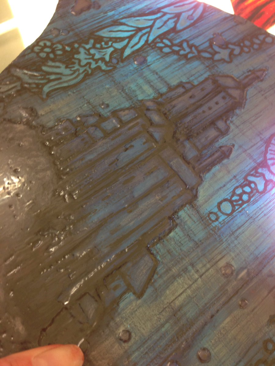 jforrestglass's tweet image. OMG something horrible happened in the kiln. Well at least I'm LEARNING! *maniacal laughter* #acidetching #ballsup