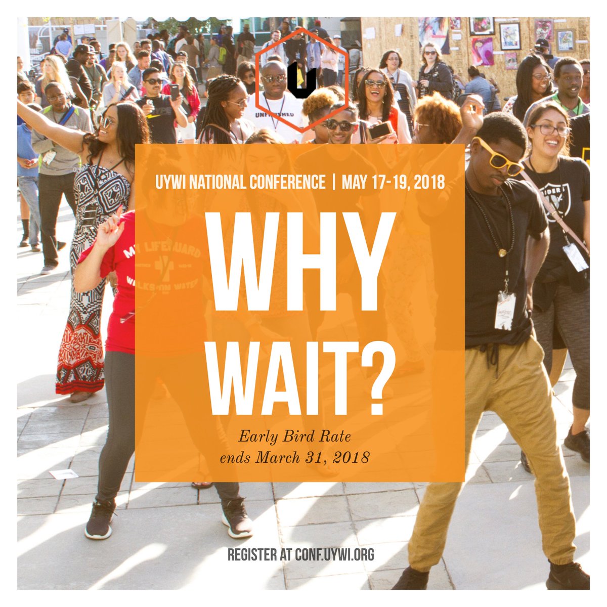 UYWILarry's tweet photo. Why wait? Don't pass up the Early Bird Rate! Come join your #YouthWorker fam and learn from incredible leaders at #UYWI Natl Conf. Register Today - https://t.co/cPpQUdozHm #GatheringTheFaithful #YouthMinistry https://t.co/s65vv4uu10