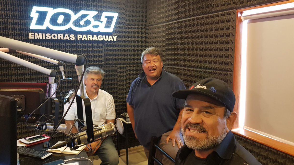 Rogelio Delgado en Twitter: "Estamos en Emisoras Paraguay 106.1 FM con el  Senador @arnaldogiuzzio en el programa "El Parlamento"  https://t.co/piUTRgRYKJ" / Twitter
