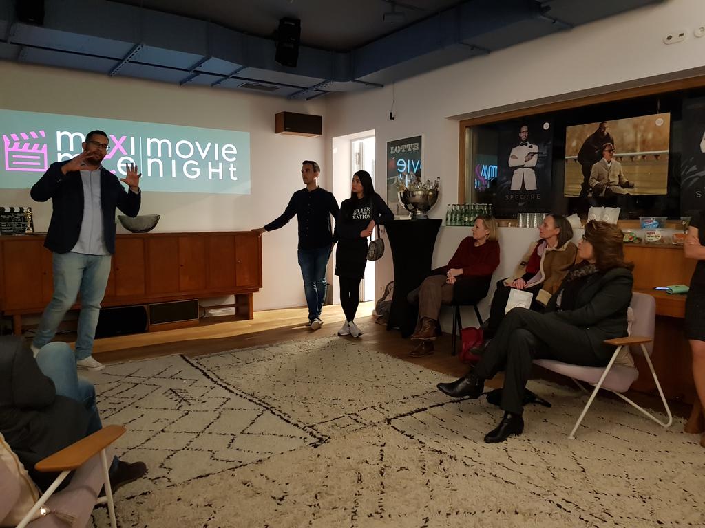 ArndtZimmermann's tweet image. Cool, die #maximice Movienight in #Frankfurt
