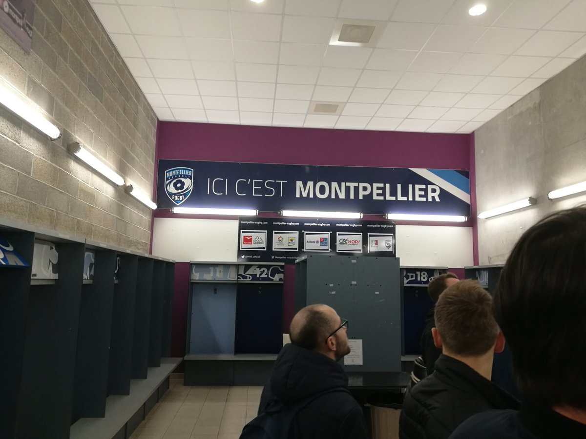 gouije's tweet photo. Visite de l'Altrad stadium et de ses installations avec une conférence sur le fond de dotation du @MHR_officiel ! Merci beaucoup à @jubering pour cette journée https://t.co/pLLu7Zwc1r