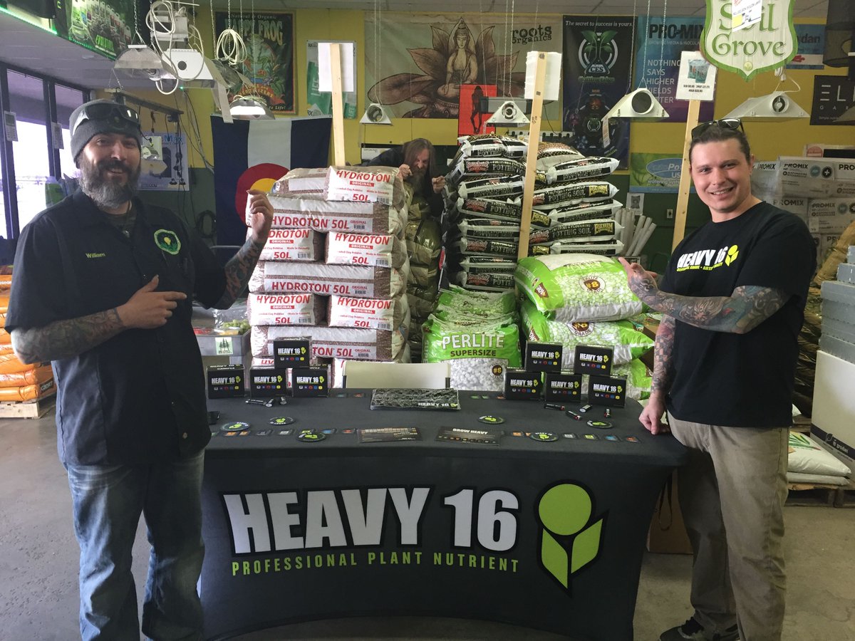 HTGSupply's tweet photo. Our boys in Colorado are all set for their Vendor Day with #Heavy16 - drop by and get 20% off all Heavy 16 products all day! https://t.co/i9hD5xukhV