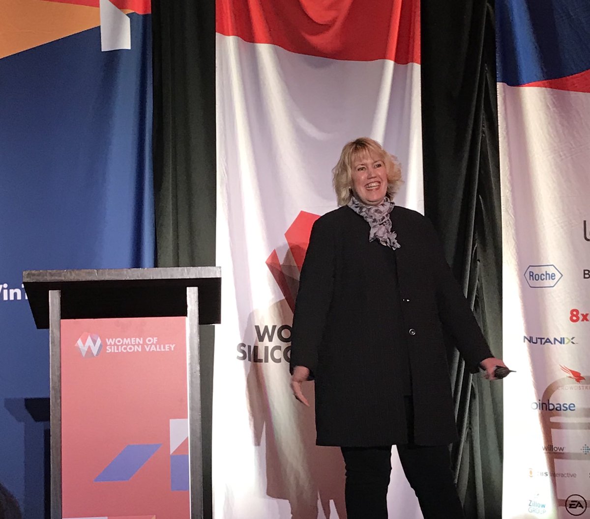 Loved the humor and #audacity from @WendyMPfeiffer “If you want to be successful as a technical female then you need to get rid of the notion that you need to be Mother Teresa, you can be BAD, but you can be kindhearted, sensitive, feminine, studios and merciful” #WinTechSeries