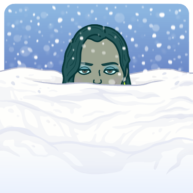 ShereeseMayMba's tweet photo. Hello all. Shereese here. I hope everyone is safe from this #4Easter. I had to drive in this snow today #PWChat https://t.co/WAsYi9v2ik