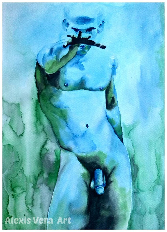 To understand today's Gay Porn, you must first appreciate Gay Art.

Photographer Unknown.