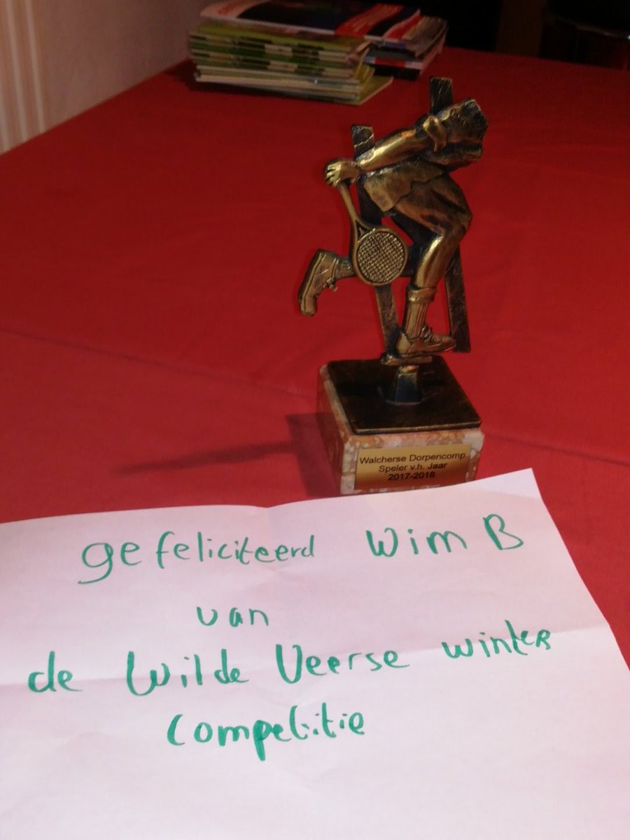 walcherentc's tweet photo. Wim Bartels speler van het jaar in de Walcherseweg dorpencompetitie. https://t.co/BZTdLj9HNt