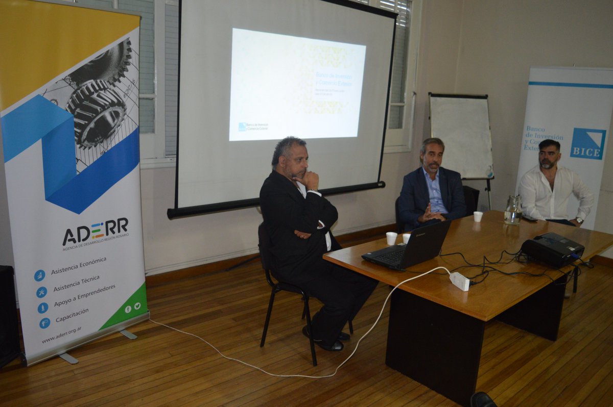 PrensaAlvear's tweet photo. EL BANCO BICE PRESENTÓ EN ADERR SUS HERRAMIENTAS DE APOYO A PYMES: 
La charla se realizó éste miércoles 21 de marzo en la sede de la Agencia de Desarrollo Región Rosario. 
Participó nuestro presidente comunal, Leandro Tabares junto a sus pares de la..https://t.co/Eyz0n46kmA. https://t.co/MYDpKQtYyj