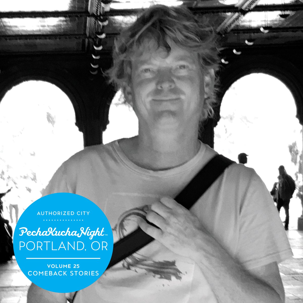 PechaKuchaPDX's tweet photo. Tom Bode is a PDX native, entrepreneur, music composer, and photographer who loves fishing and PNW history. 
Using his grandfather's old Polaroid Land Camera 250, Tom began selling instant photos on the streets of Seattle in the early 90's. 

More to come at #pkpdx https://t.co/G1ONC9YQ1s