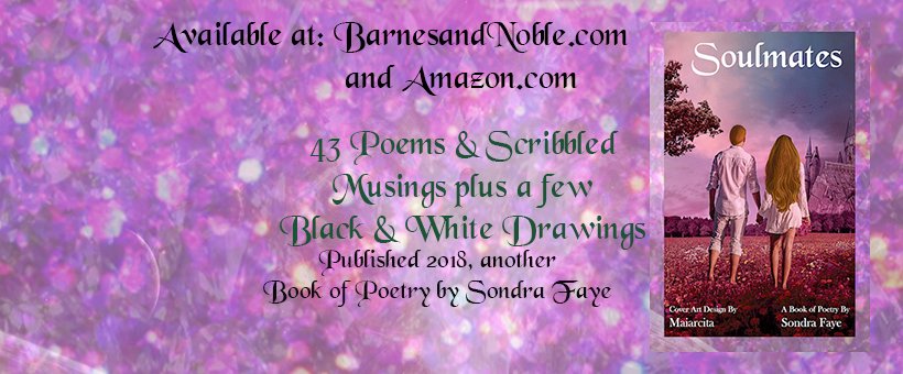 sondrafaye's tweet photo. #WorldPoetryDay Soulmates A Book of Poetry by Sondra Faye https://t.co/vUCv2klQbm