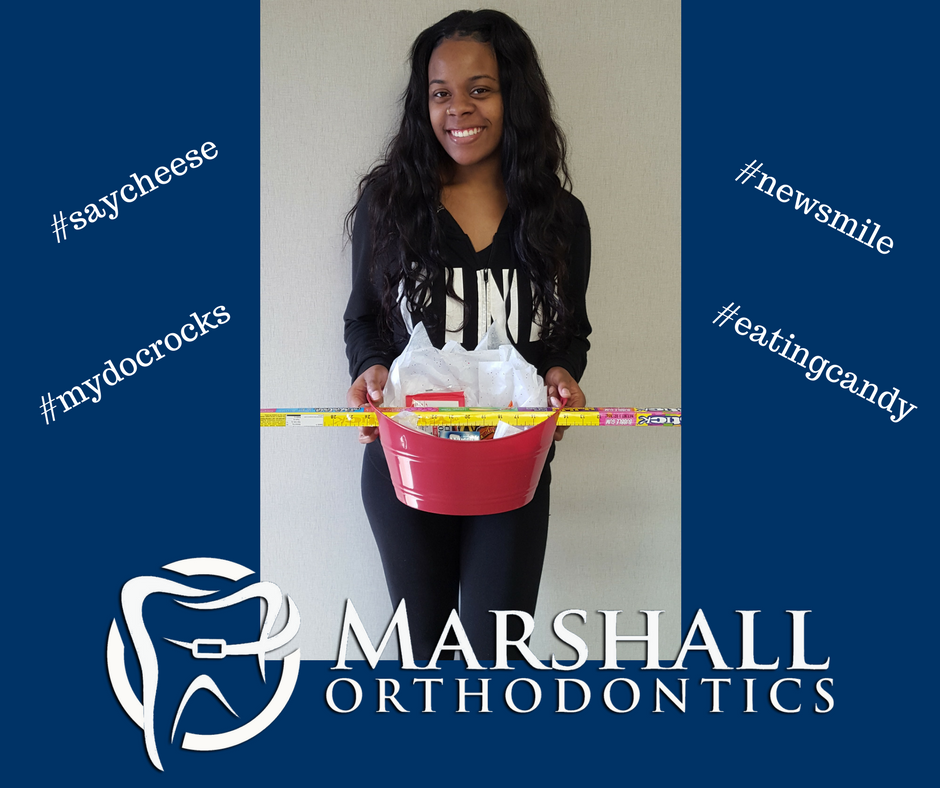 marshortho's tweet photo. We are so excited for Quincy! Look at that fantastic smile! #saycheese #mydocrocks #eatingcandy #newsmile https://t.co/FzAwdAiUII