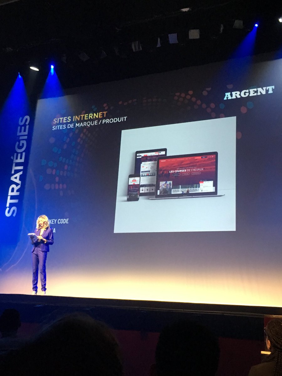 Médaille d'argent 🥈 dans la catégorie meilleur site de marque ! 👏#gpstrat #digital #media