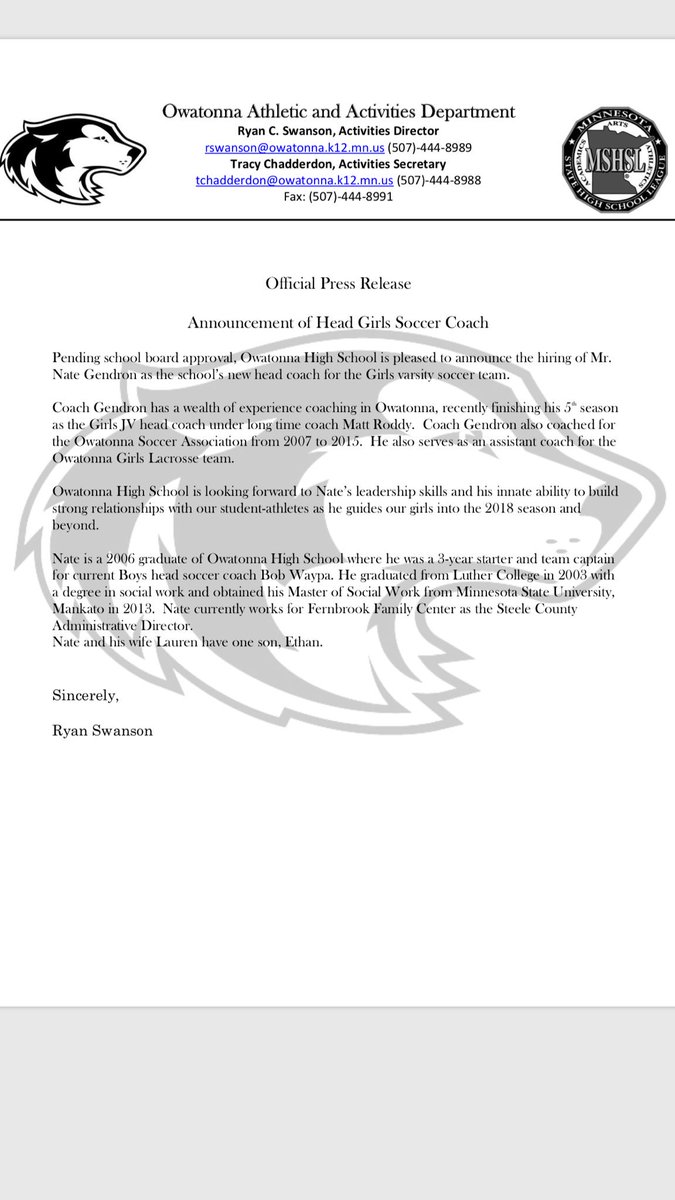 Activities Director tweet media