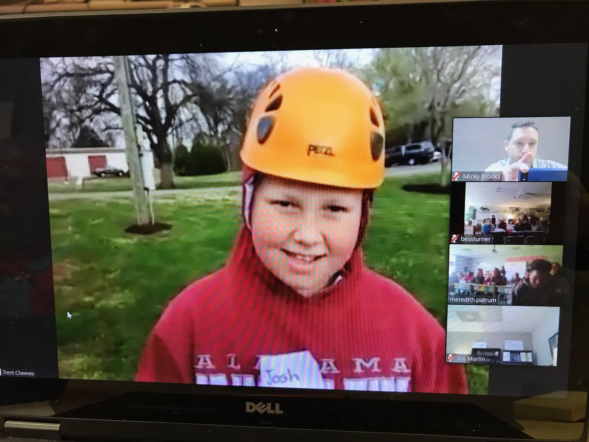 trentcheeves's tweet photo. Our @zoom_us collaboration this morning with @blackfoxelem & @DSExplorers #6thgrade at #CampRidley was a success! #ziplines #peerinterviews #socialstudies #energystudy @MCScommunicates @JMinTN @mcsgilbert 📸cred: @micky_brooks https://t.co/NDKhDG7AxD