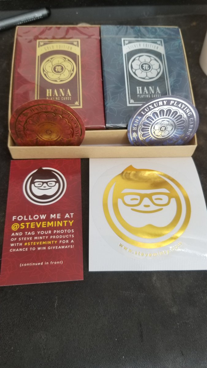 XxeroSyn's tweet photo. Just got a chance to check out my cards from @steve_minty #Steveminty
Even though his card has the wrong Twitter handle ;) https://t.co/aewm9h1VW7
