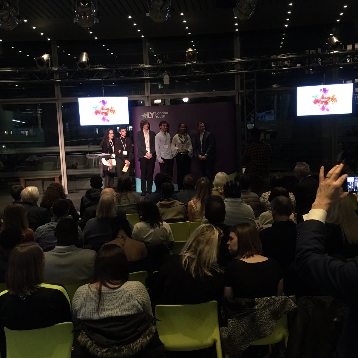 LondonYouth's tweet photo. This year's Employability Award goes to @Autus4Autism! #LYawards https://t.co/9or2NG7To2